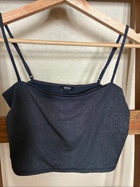 Express Black Shimmer Cami